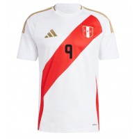 Peru Paolo Guerrero #9 Fußballbekleidung Heimtrikot Copa America 2024 Kurzarm